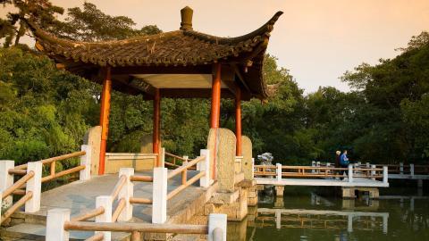 美丽的杭州西湖风光图片