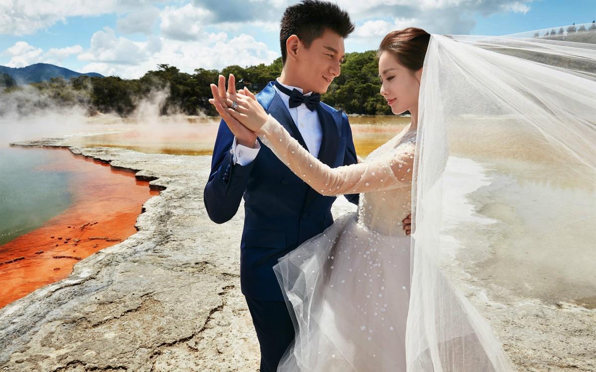 吴奇隆刘诗诗新西兰婚纱照