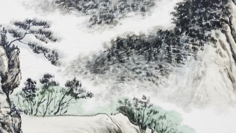 山水水墨画图片