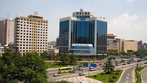 北京城市建筑风光(东二环)图片