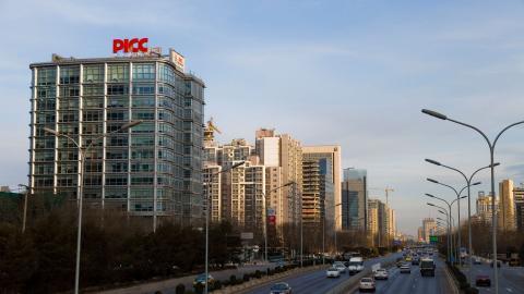 北京城市建筑风光(东二环)图片