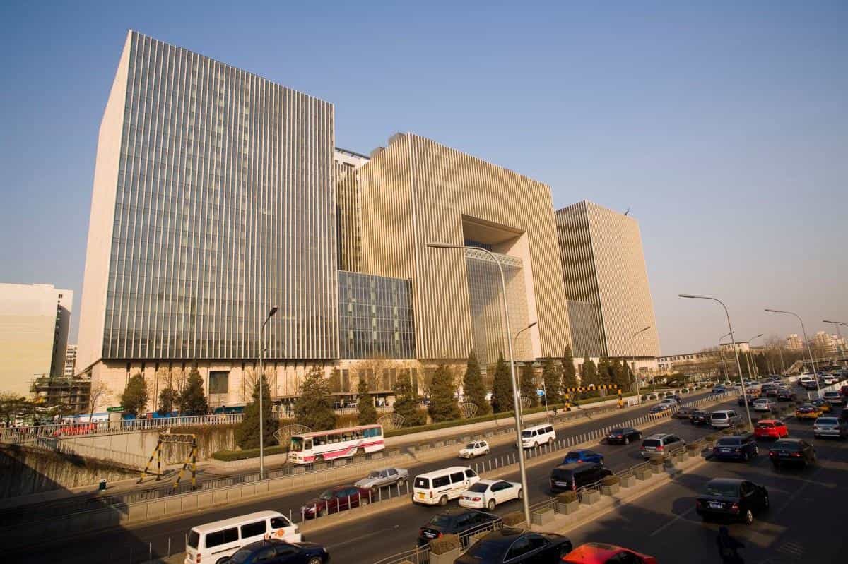 北京城市建筑风光(东二环)图片