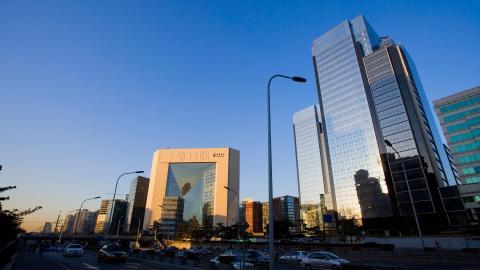 北京城市建筑风光(东二环)图片