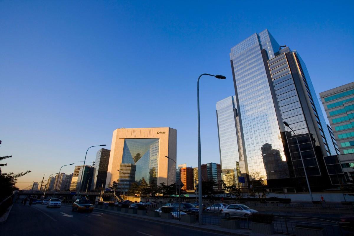 北京城市建筑风光(东二环)图片