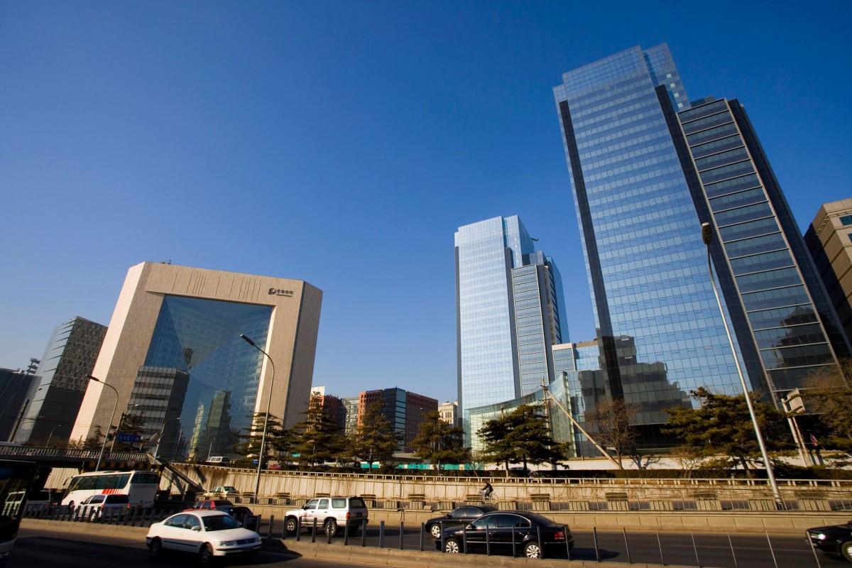 北京城市建筑风光(东二环)图片