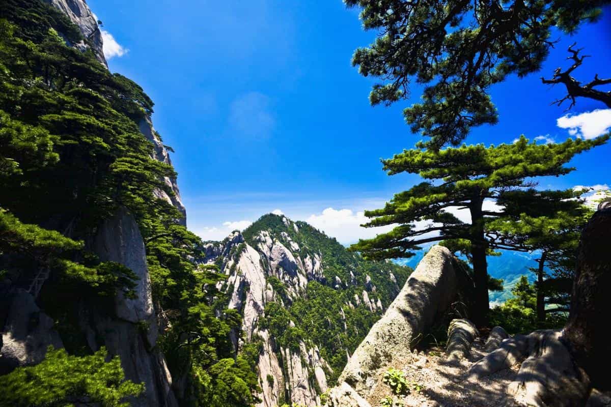 黄山国家地质公园风景图片