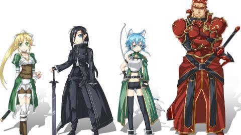 刀剑神域漫画高清图片