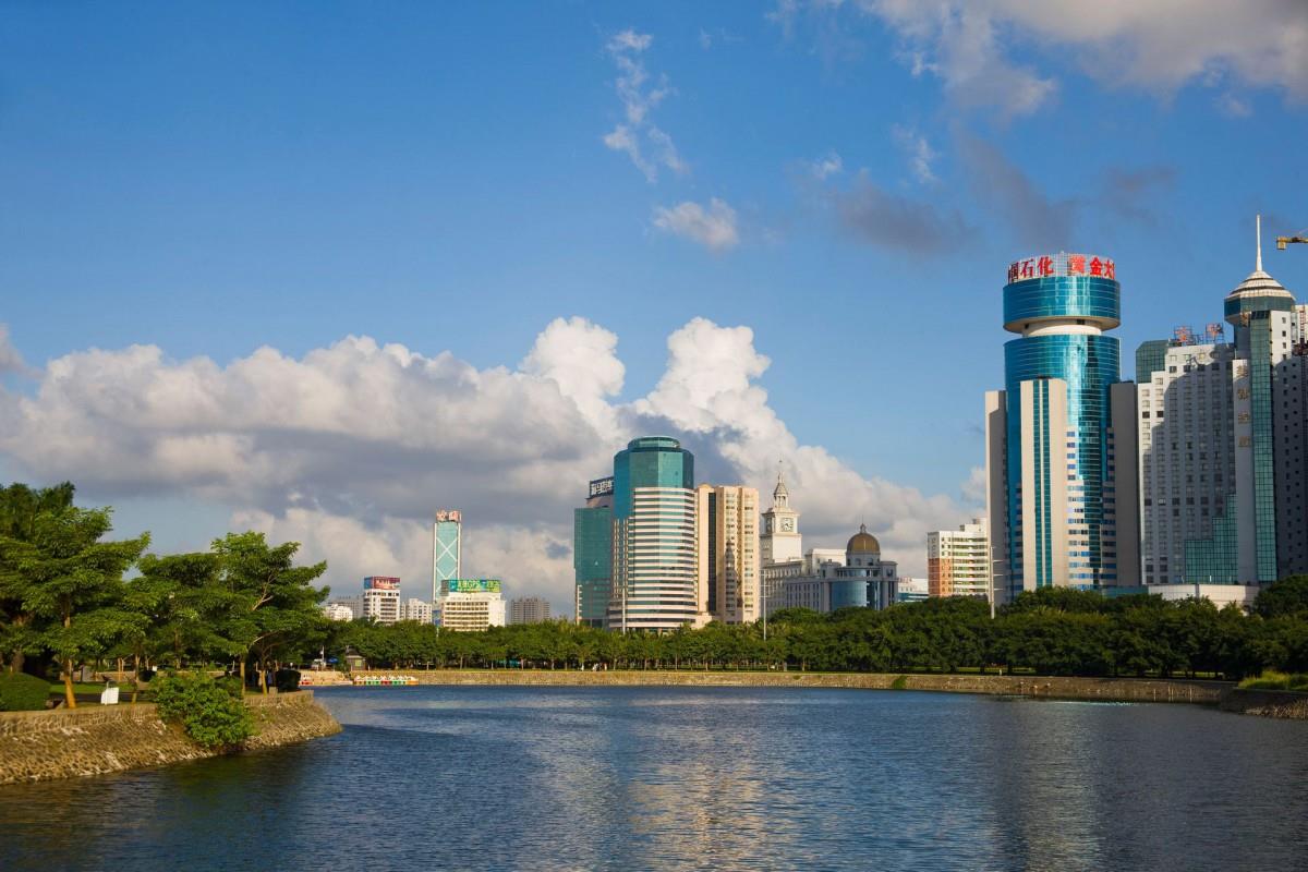 海南海口旅游城市风光图片