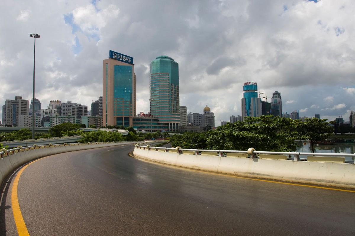 海南海口旅游城市风光图片