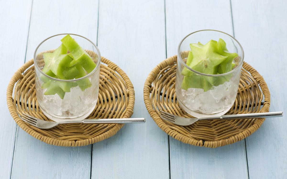 清凉一夏冰块饮料图片