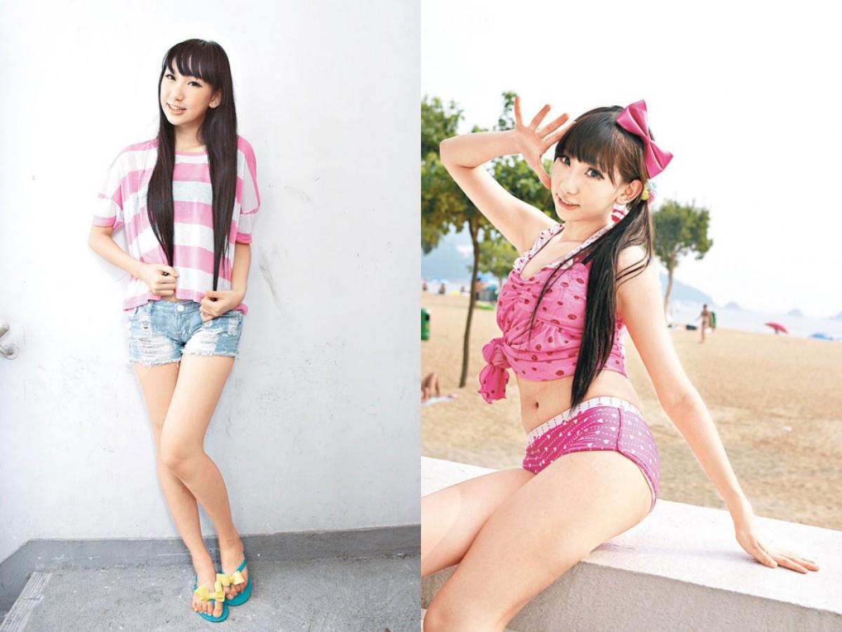 香港嫩模谢芷蕙图片