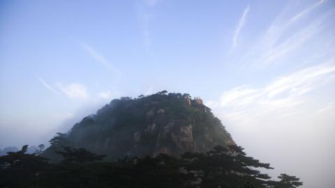 黄山景点云海图片