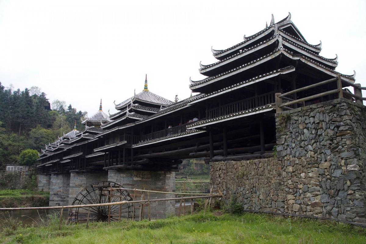 三江程阳风雨桥图片