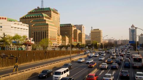 北京市西城区南部复兴门风景图片