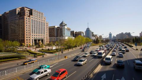 北京市西城区南部复兴门风景图片