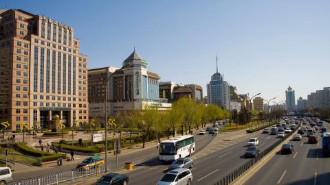 北京市西城区南部复兴门风景图片