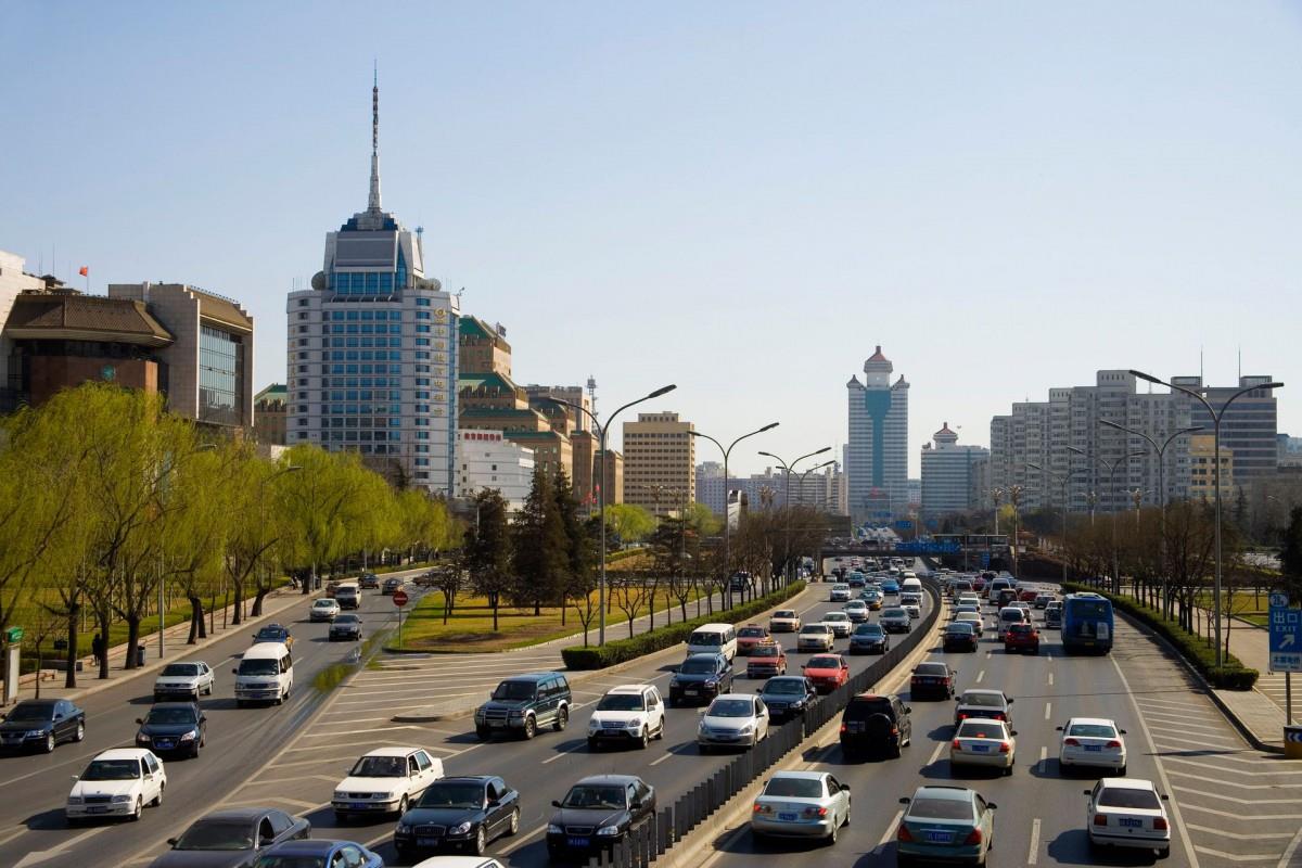 北京市西城区南部复兴门风景图片