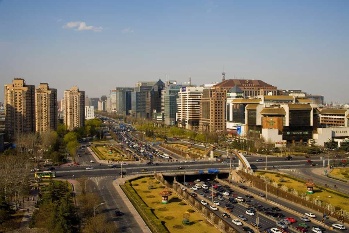 北京市西城区南部复兴门风景图片