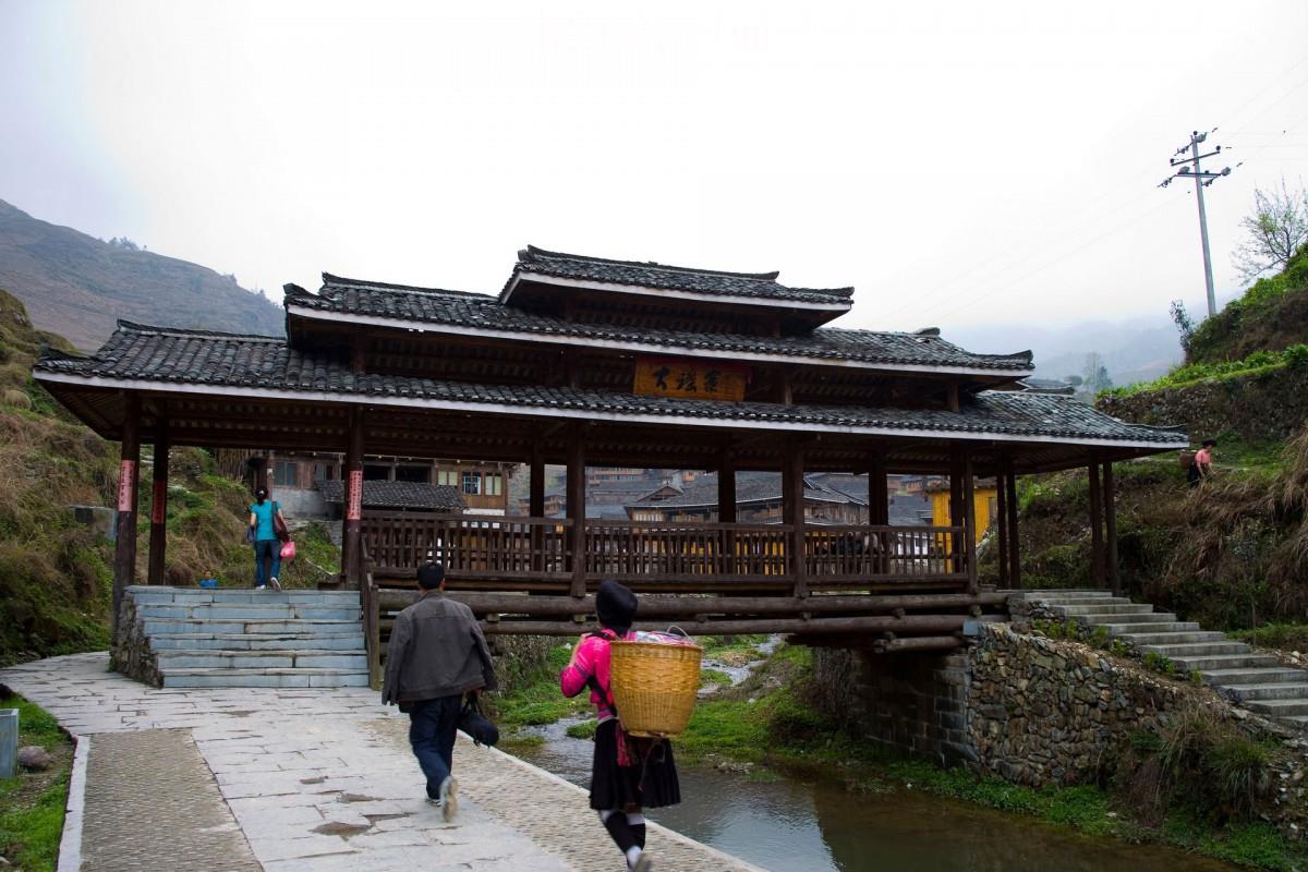 三江程阳风雨桥图片