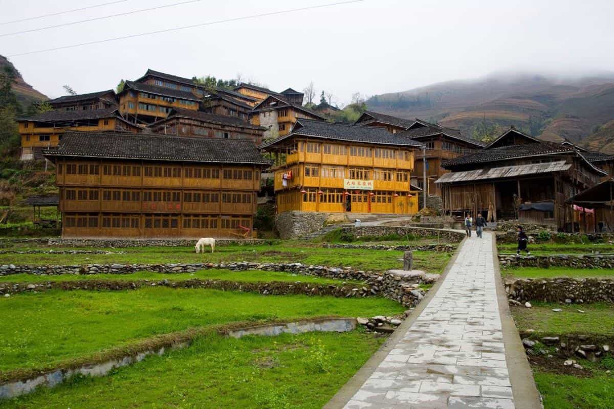三江程阳风雨桥图片