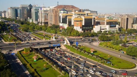 北京市西城区南部复兴门风景图片