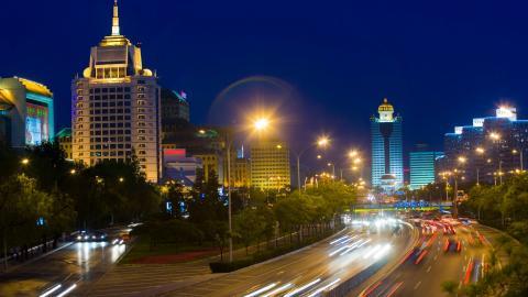 北京市西城区南部复兴门风景图片