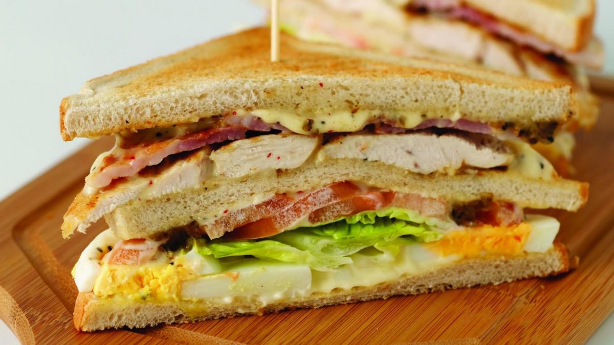 西方快餐三明治图片