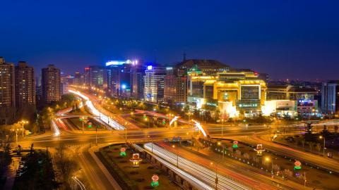 北京市西城区南部复兴门风景图片