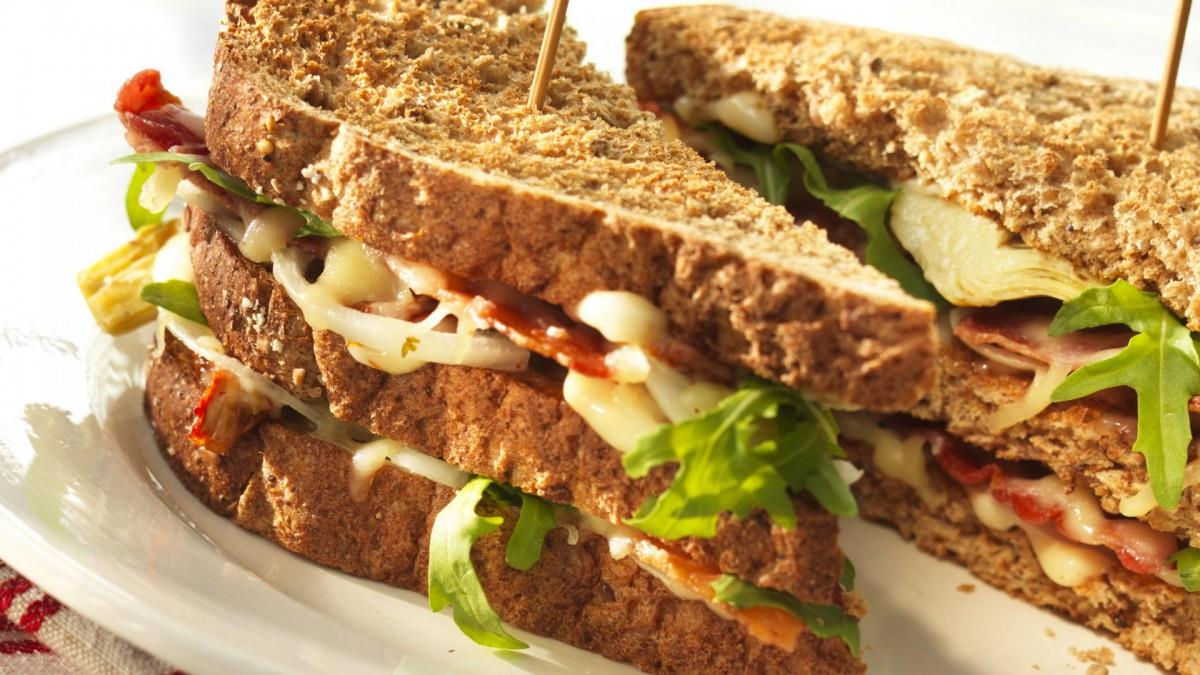 西方快餐三明治图片