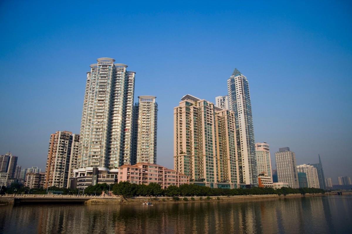 广州城市高楼风光图片