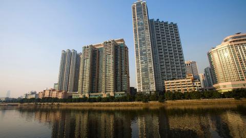 广州城市高楼风光图片