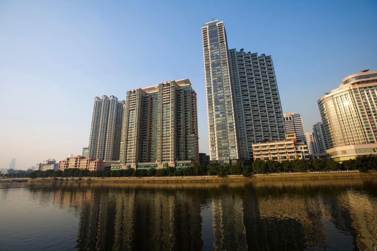 广州城市高楼风光图片
