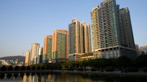 广州城市高楼风光图片