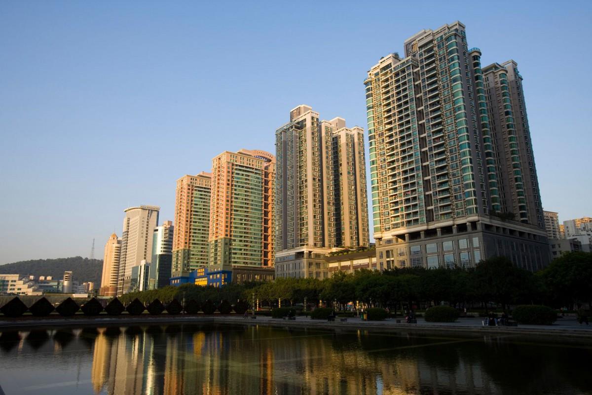 广州城市高楼风光图片
