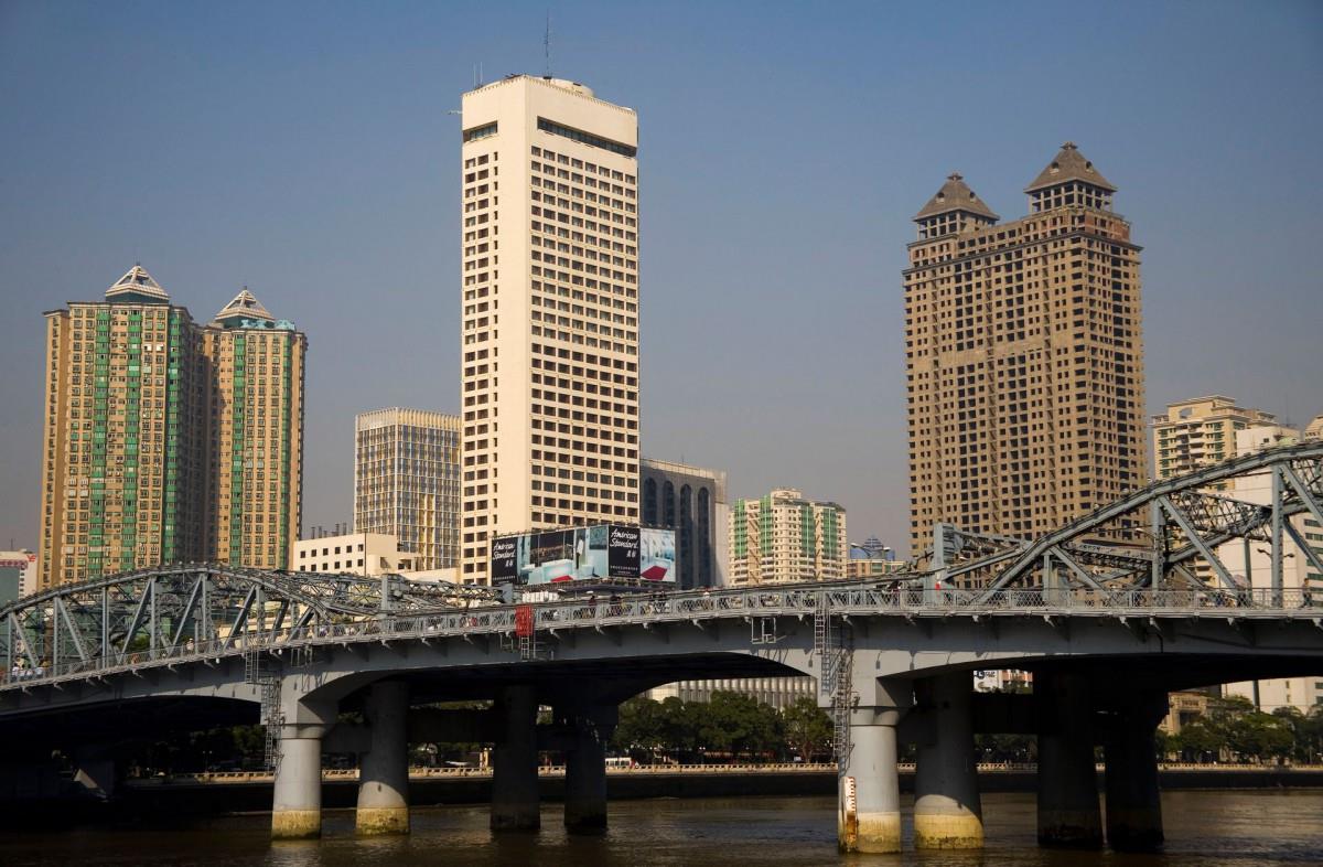 广州城市高楼风光图片