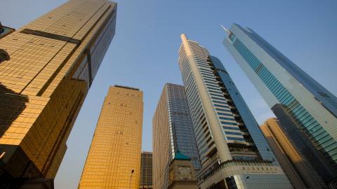 广州城市高楼风光图片