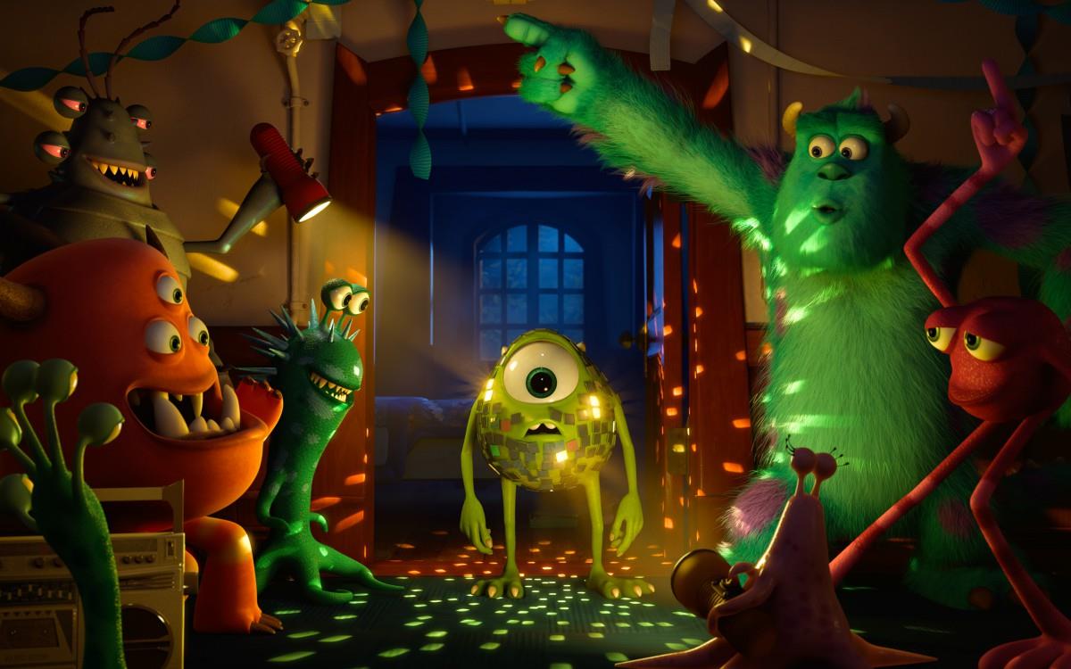 怪物大学动画片图片