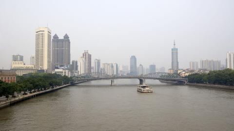 广州城市高楼风光图片