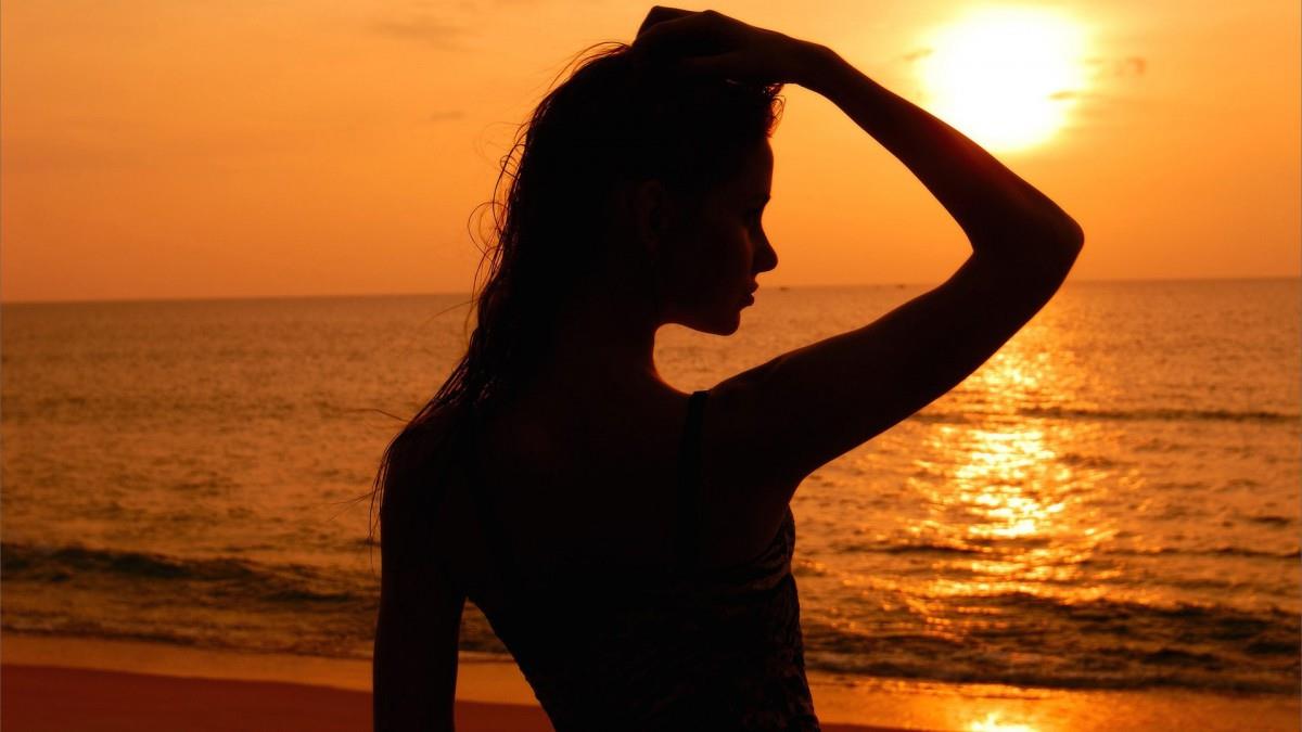 人物剪影图片素材