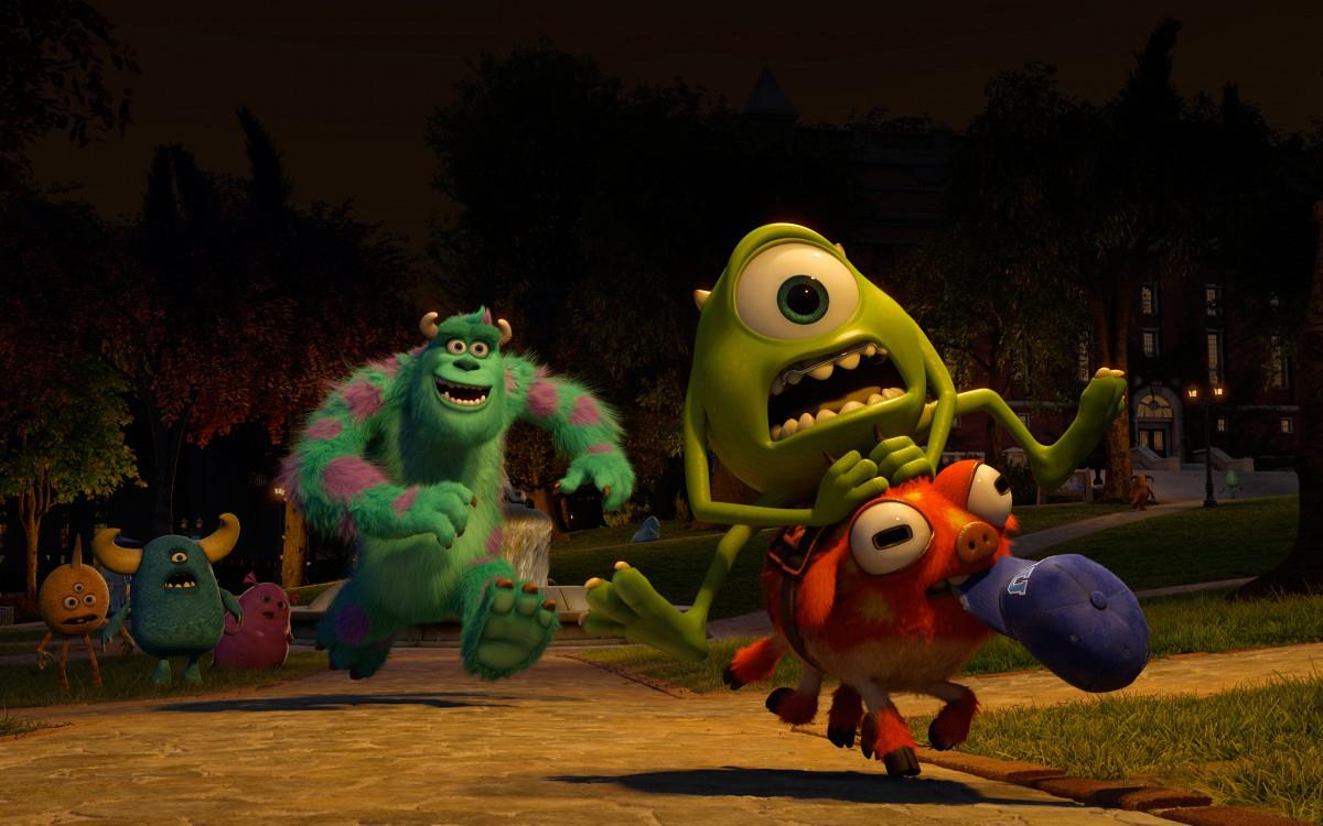 怪物大学动画片图片