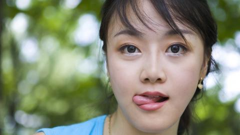 可爱少女表情图片