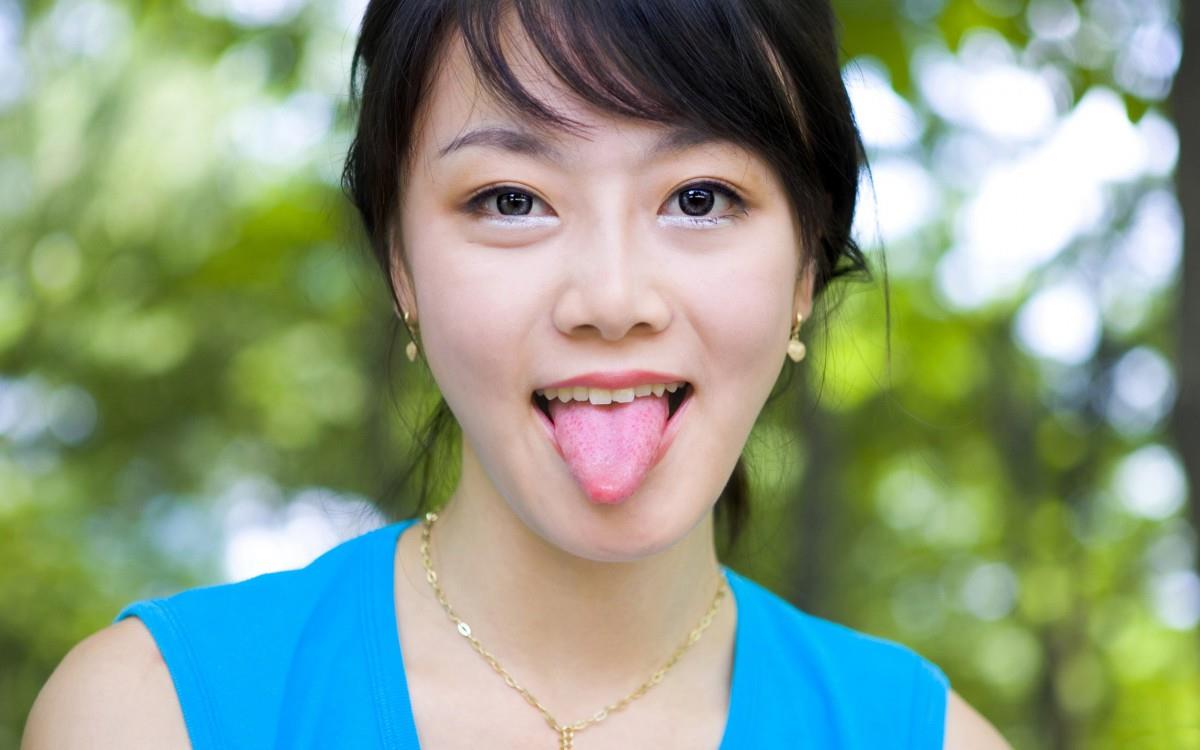 可爱少女表情图片