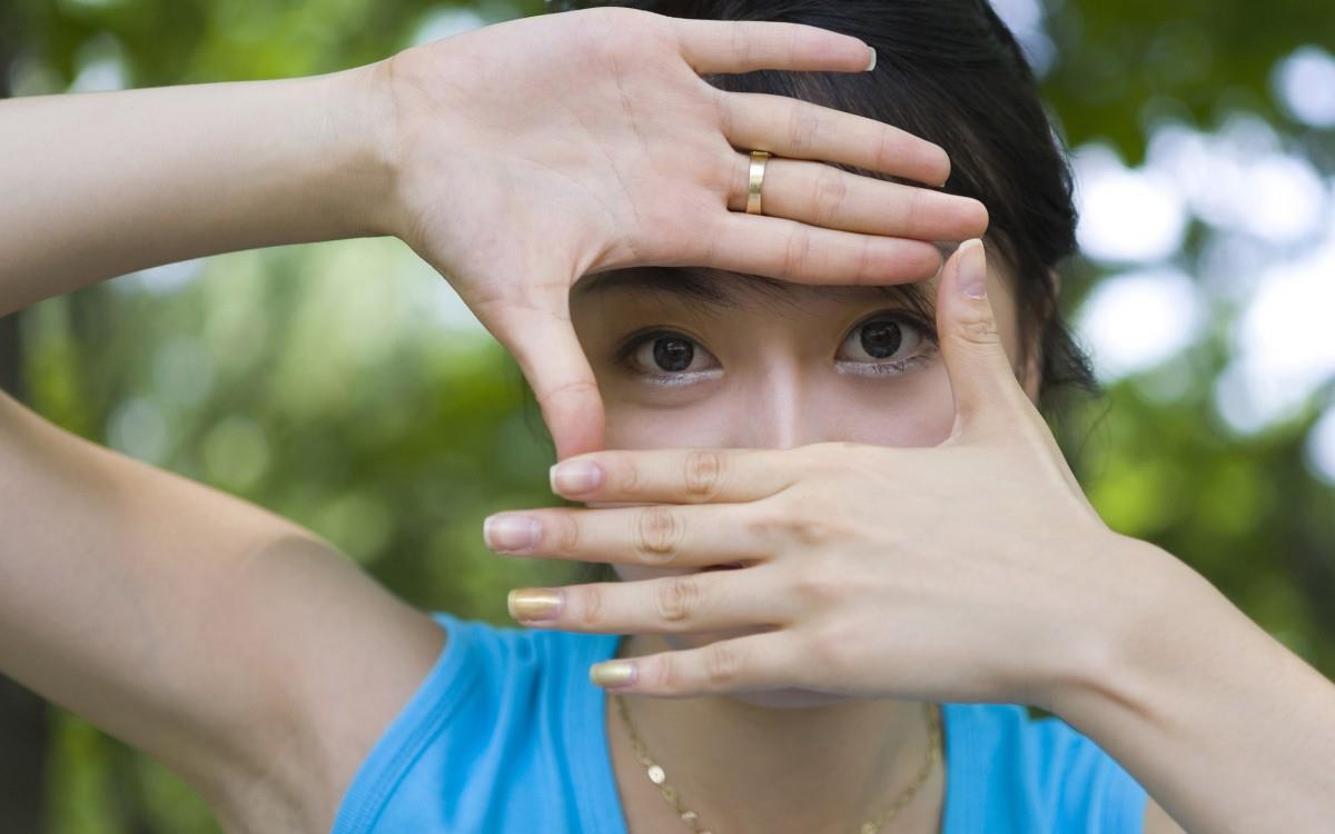 可爱少女表情图片