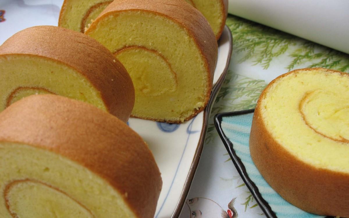 瑞士卷蛋糕图片