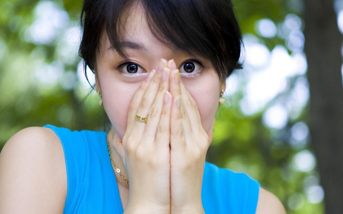 可爱少女表情图片