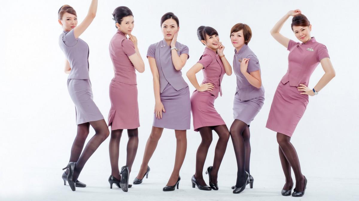 空姐制服图片
