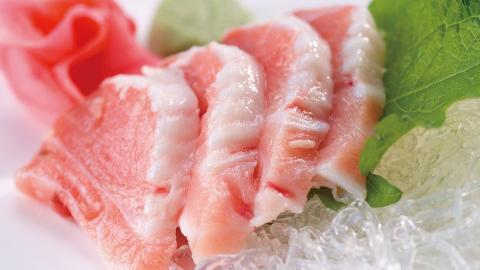 金枪鱼肉片图片