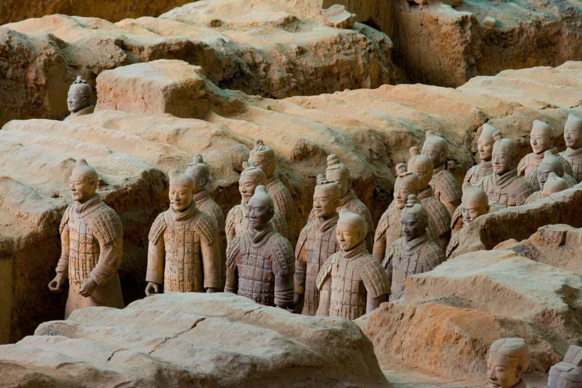 秦始皇陵兵马俑图片分享