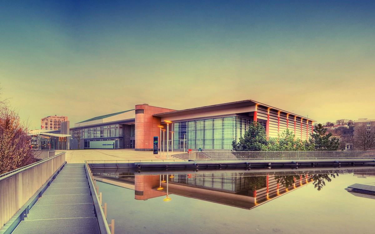 精美城市建筑亮丽风景图片