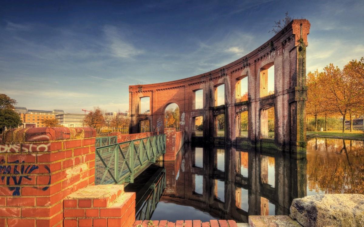 精美城市建筑亮丽风景图片